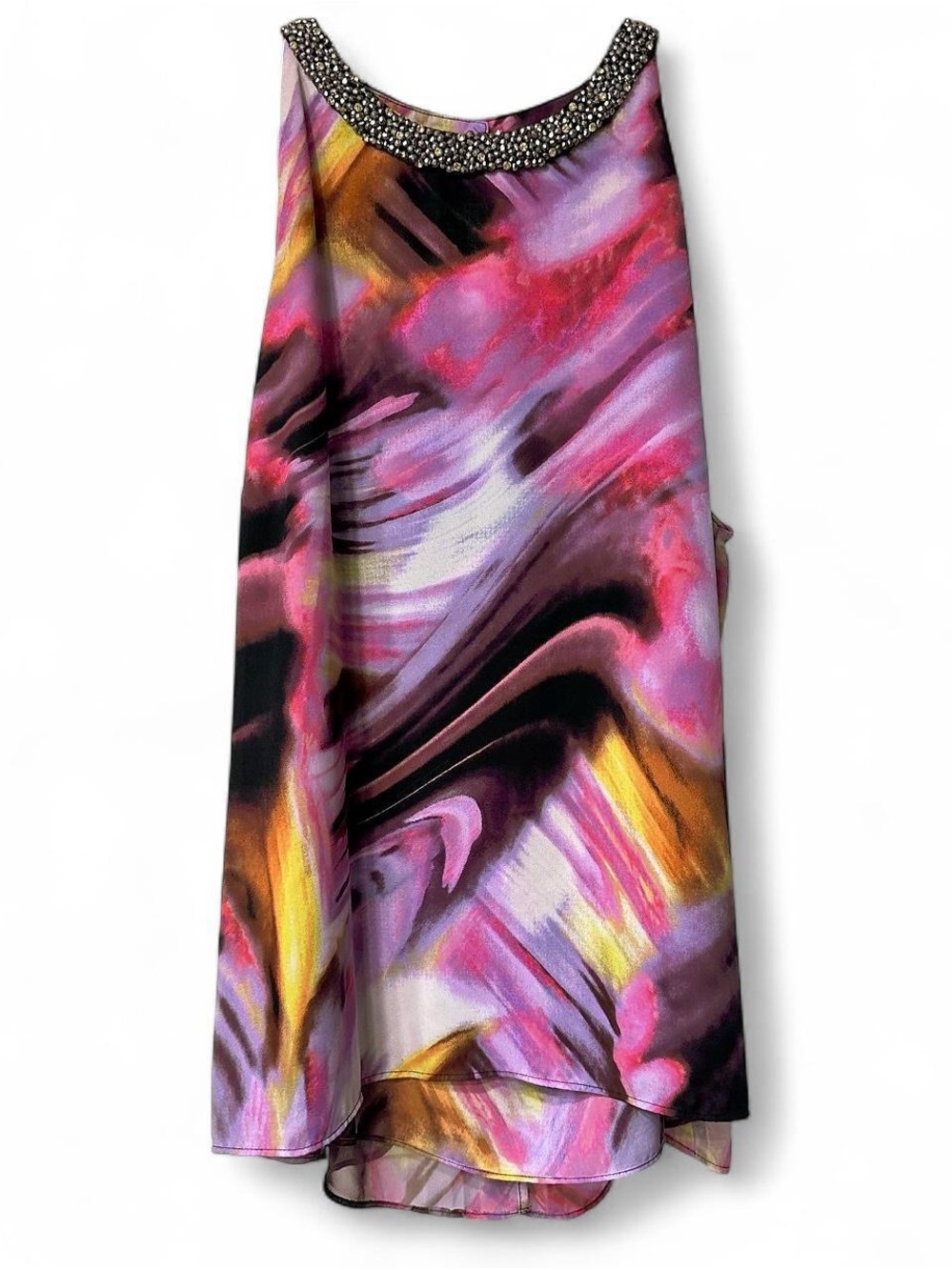 Jennifer Lopez Flowy Beaded Blouse